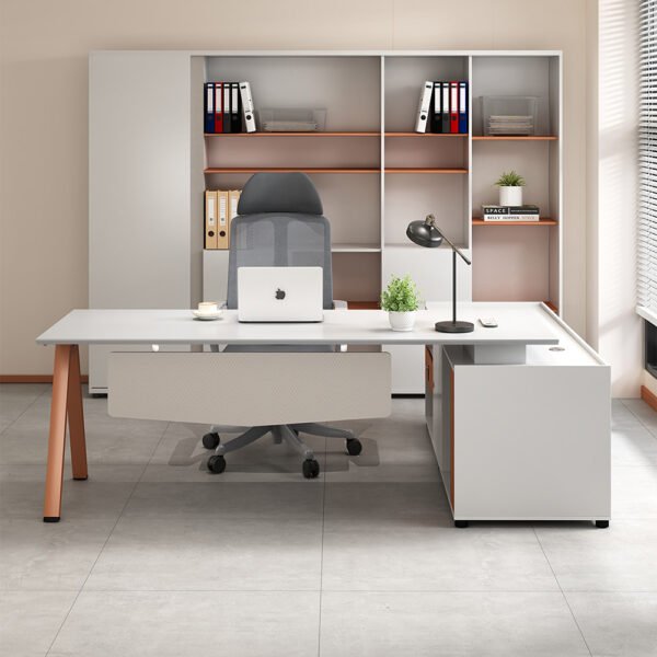 Storage desk clerk manager desk computer desk