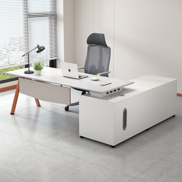 Storage desk clerk manager desk computer desk - Image 2