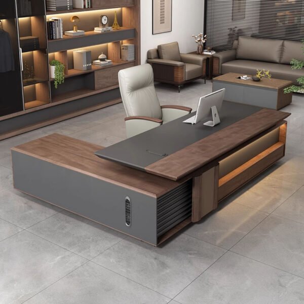 Office desk, boss desk, manager desk, leadership desk - Image 2