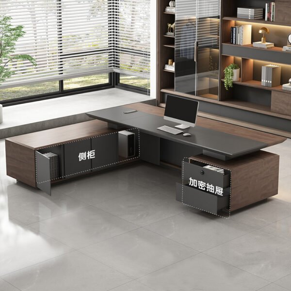 Office desk, boss desk, manager desk, leadership desk - Image 4