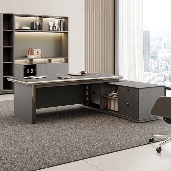 ZHEHANBoss desk office desk executive desk BGZ-Y01 - Image 5