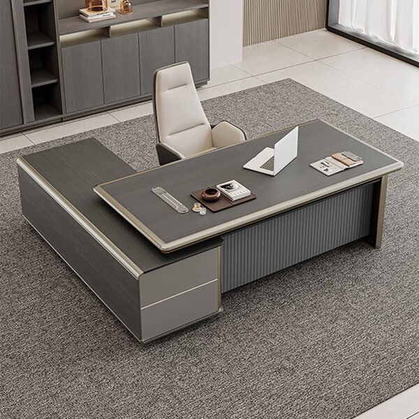 ZHEHANBoss desk office desk executive desk BGZ-Y01 - Image 4
