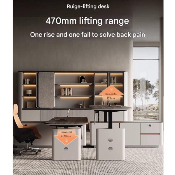 ZHEHANElectric Height Adjustable Standing Desk - Image 4