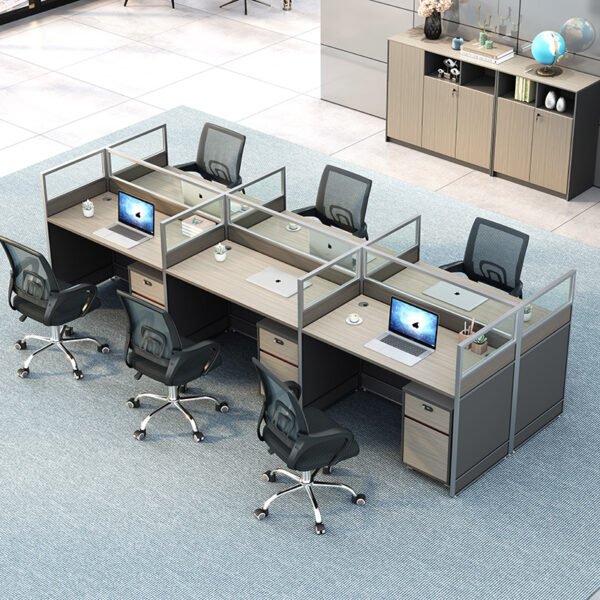 ZHEHAN staff combination multi-seat office desk computer desk staff desk PFZ-E01 - Image 5