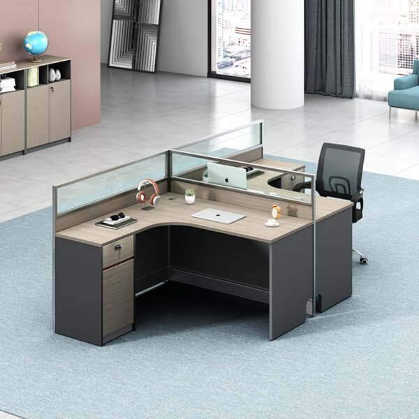 ZHEHANmodular office workstation office combination table with screen PFZH-E002 - Image 2