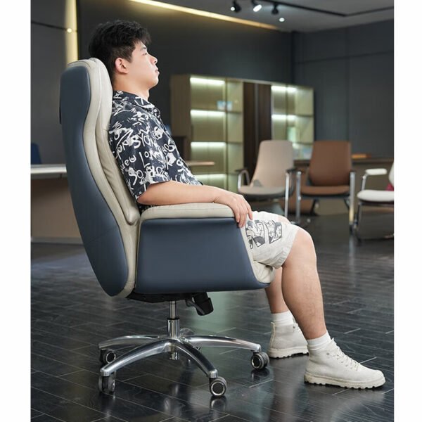 Boss chair computer chair comfortable long-term sitting reclining office chair ergonomic seat - Image 5
