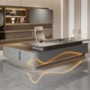 Zhehan CEO Desk/President Desk / L-shaped Executive Desk: Redefining the Benchmark for High-End Office Furniture