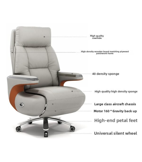 ZHEHANBoss desk office desk large desk table and chair combination - Image 8