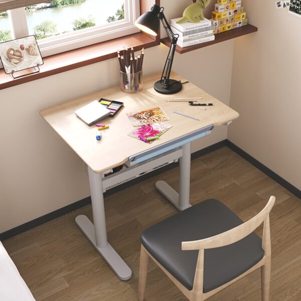Height Adjustable Mobile Desk Drawing Table with Tiltable Tabletop-ZHEHAN - Image 4