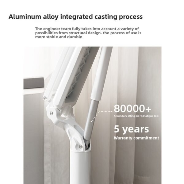 Height Adjustable Mobile Workstation with Tiltable Desktop | Tilt 0°/90° - Image 4