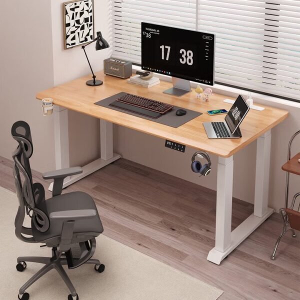 Zhehan Electric Height Adjustable Standing Desk Ergonomic Smart Desk - Image 2