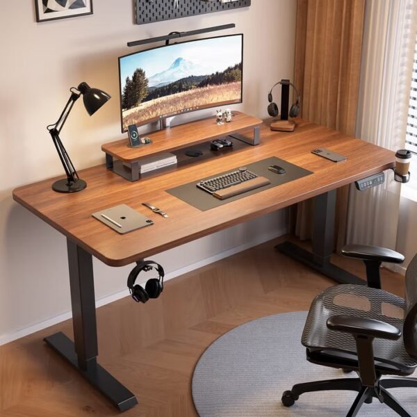Zhehan Electric Height-Adjustable Standing Desk - Ergonomic Smart Office Desk - Image 2