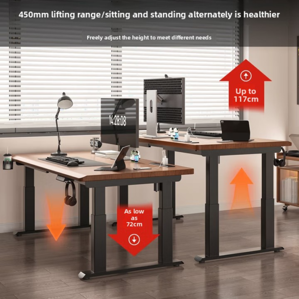 Zhehan Electric Height Adjustable Standing Desk Ergonomic Smart Desk - Image 7