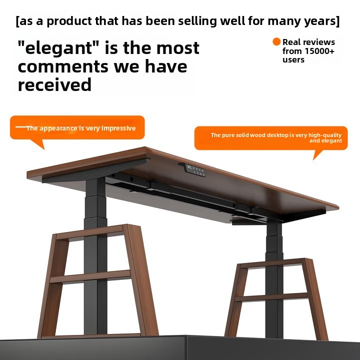 ZHEHAN Electric Height Adjustable Standing Desk Ergonomic Smart Desk - Image 9